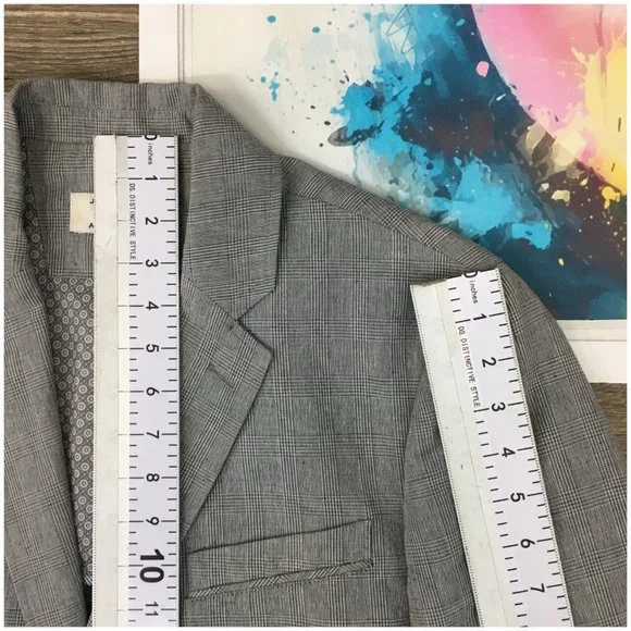 Joseph Abboud Mens Blazer‎ Sport Coat Casual Jacket Size 40R Linen Cotton Suit
